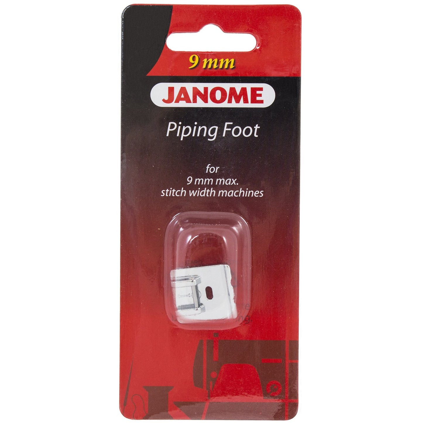 Janome Piping Foot 9mm