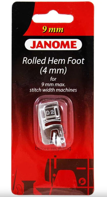Janome Rolled Hem Foot 4mm