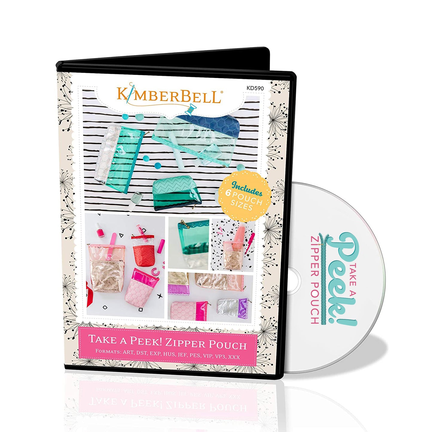 Kimberbell: Take A Peek! Zipper Pouch