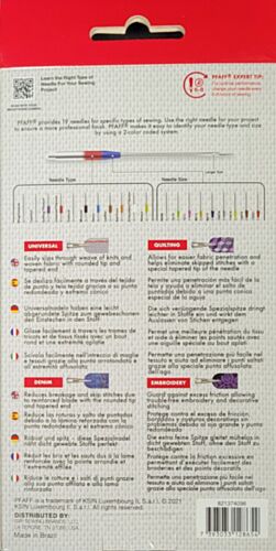 Pfaff "Best of Sewing Machine Needle Collection" 4 packs