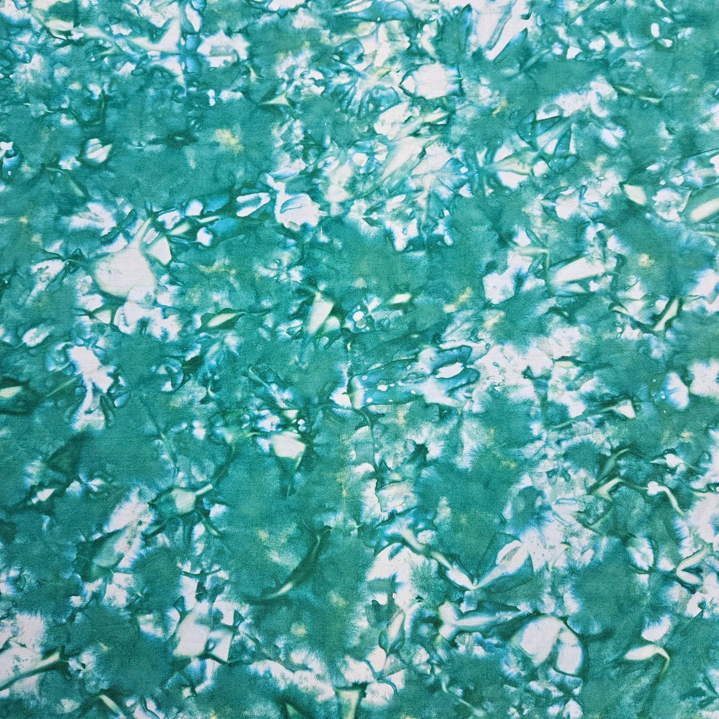 Banyan Broken Glass Teal Batik