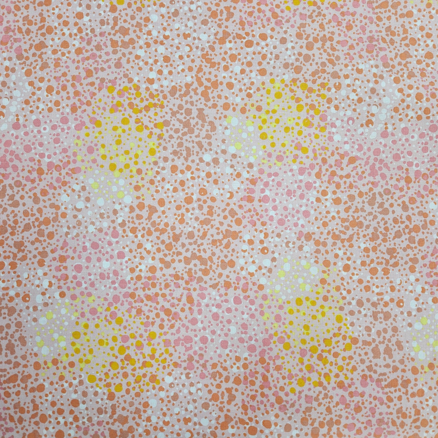 108" Extra Wide Peach Splatter Dots